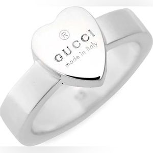 GUCCI Trademark Heart Ring